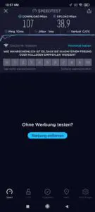 Poco F3 Screenshoot WLAN Konnektivität