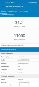 Xiaomi Mi 11 Ultra Screenshots Performance