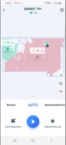 Ecovacs Deebot T9+ App und Einstellungen