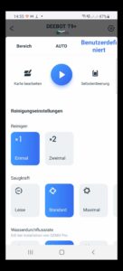 Ecovacs Deebot T9+ App und Einstellungen