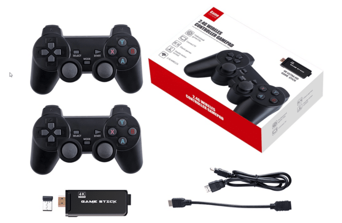 PS3000 4k HDMI Game Stick Verpackung und Inhalt