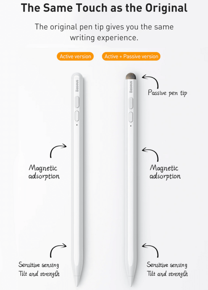 Baseus Apple Pen Aufbau