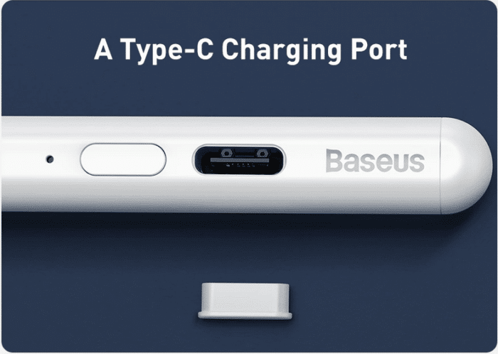 Baseus Apple Pen Powerknopf und Ladeanschluss