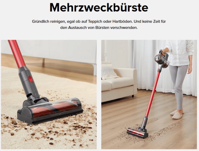 Roborock H7 Akkusauger Mehrzweckbürste