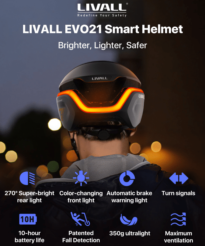 LIVALL EVO21 Funktionen