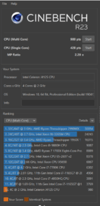 KUU A10 Benchmark