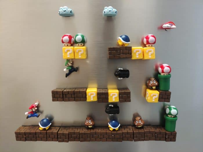 Super Mario Kühlschrank Magnete