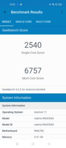 Realme 8 Benchmark