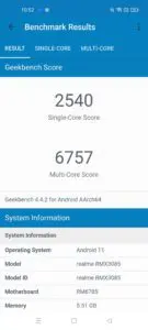 Realme 8 Benchmark