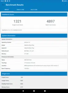 CHUWI HiPad Plus Benchmak