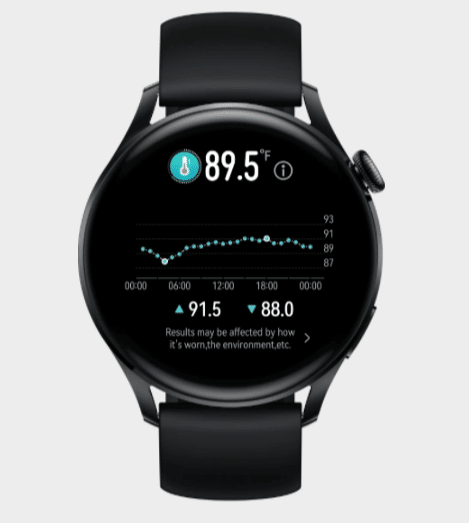Huawei Watch 3 / Pro Temperatur Messung