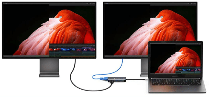 Novoo 9-in-1 USB- Hub HDMI 1.4