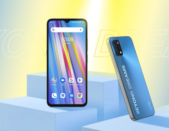 UMIDIGI A11 Design Front- Rückansicht