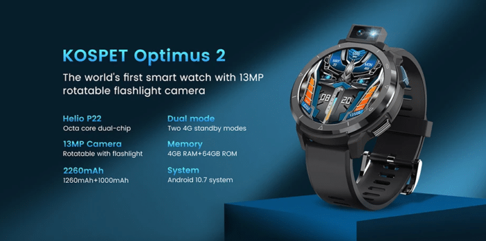 KOSPET Optimus 2 SPecs