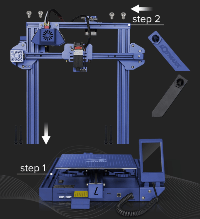 LOTMAXX Shark V2 3D schneller Aufbau 