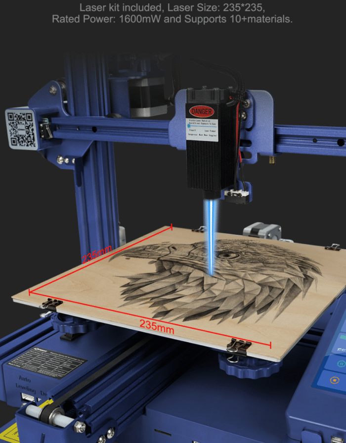 LOTMAXX Shark V2 3D Drucker Laser