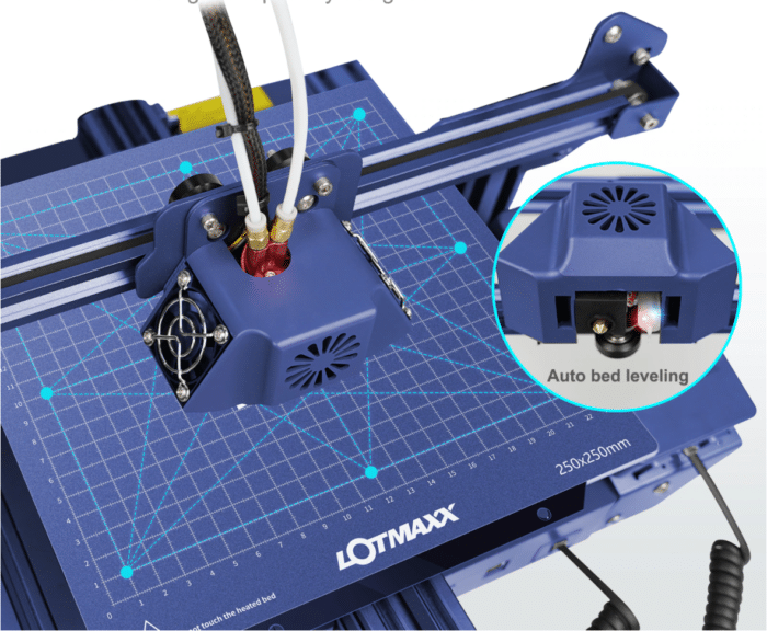 LOTMAXX Shark V2 3D Drucker Autoleveling