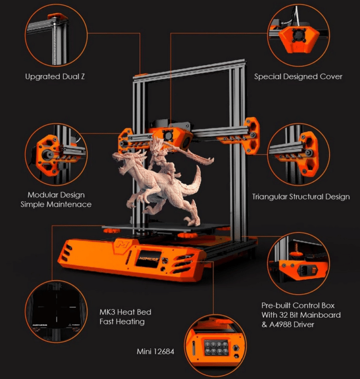 HOMERS/TEVO Tarantula Pro Technische Details