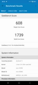 vivo V21 Test Performance screenshoots