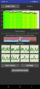 vivo V21 Test Performance CPU-Stress Test Screenshoot