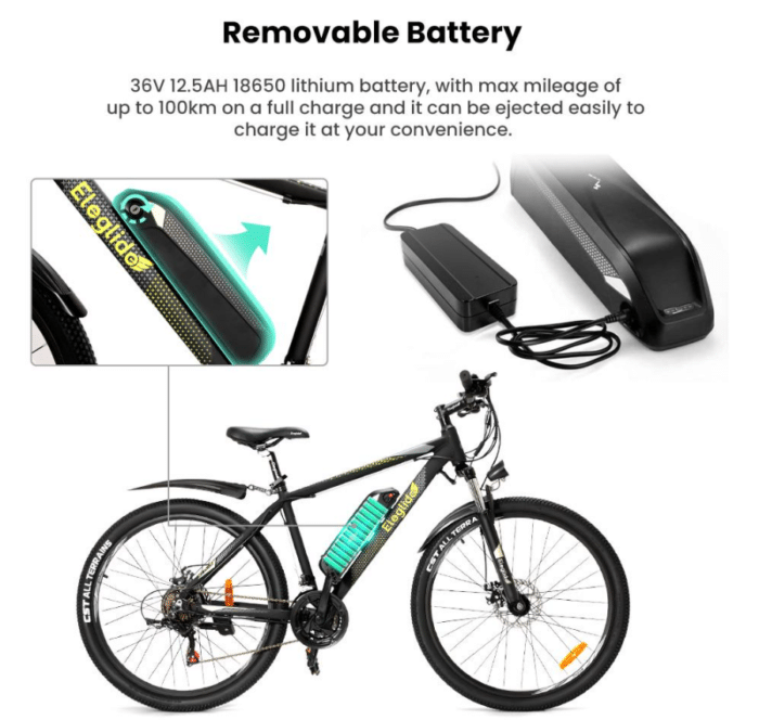 Eleglide M1 Plus E-Bike Akku