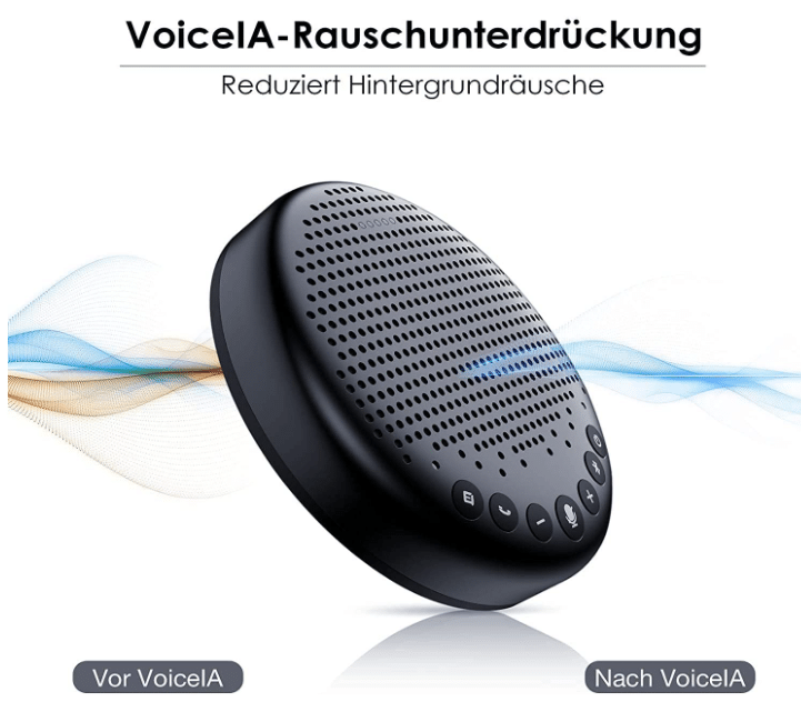 eMeet Luna Konferenzlautsprecher Rauschunterdrückung