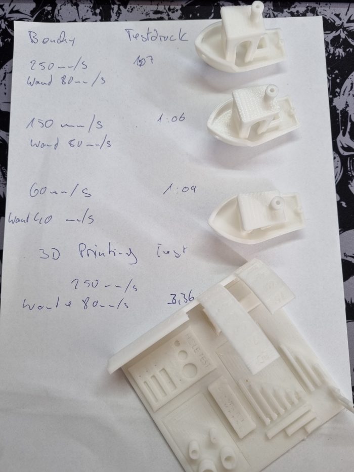 Creality Ender 7 Benchy Test