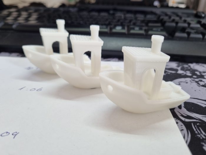 Creality Ender 7 Benchy Test