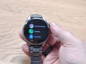 Huawei Watch 3 Pro Test drehbare Krone