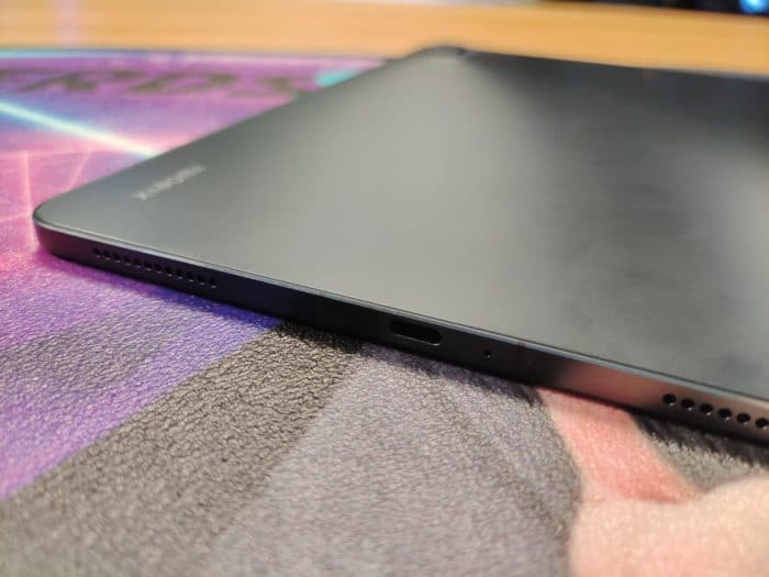 Xiaomi mi Pad 5 Pro  Rückseite USB C-Port