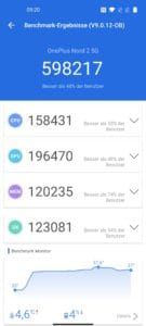 OnePlus Nord 2 Test Screenshoots Performance