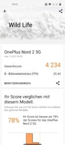 OnePlus Nord 2 Test Screenshoots Performance