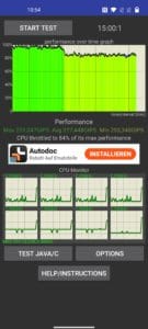 OnePlus Nord 2 Test CPU Screenshots Stress Test