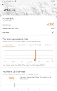 Xiaomi Mi Pad 5 Pro Screenshots Leistung 3D Mark