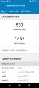 Oukitel WP 15 Screenshots Performance