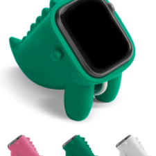 Silikon apple watch halter dinosaurier