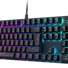 Aukey RGB Beleuchtete Tastatur Vorderansicht