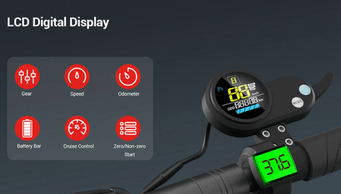 Eleglide S1 Plus Lenkrad Display