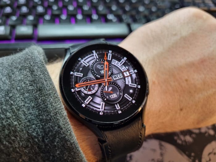 Samsung Galaxy Watch 4 Draufsicht