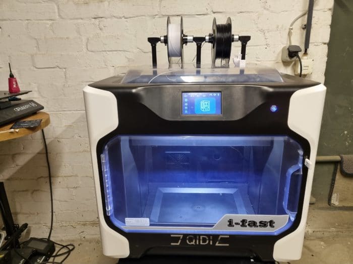 QIDI I-Fast 3D Drucker Test Vorderansicht