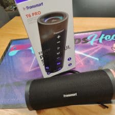 Tronsmart T6 Pro Produktbild mit Karton