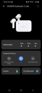 Honor Earbuds 2 Lite Screenshot AI Life App