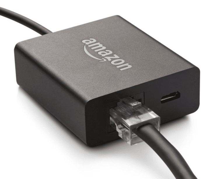 Amazon Ethernetadapter für Fire TV Adapter + LAN Kabel