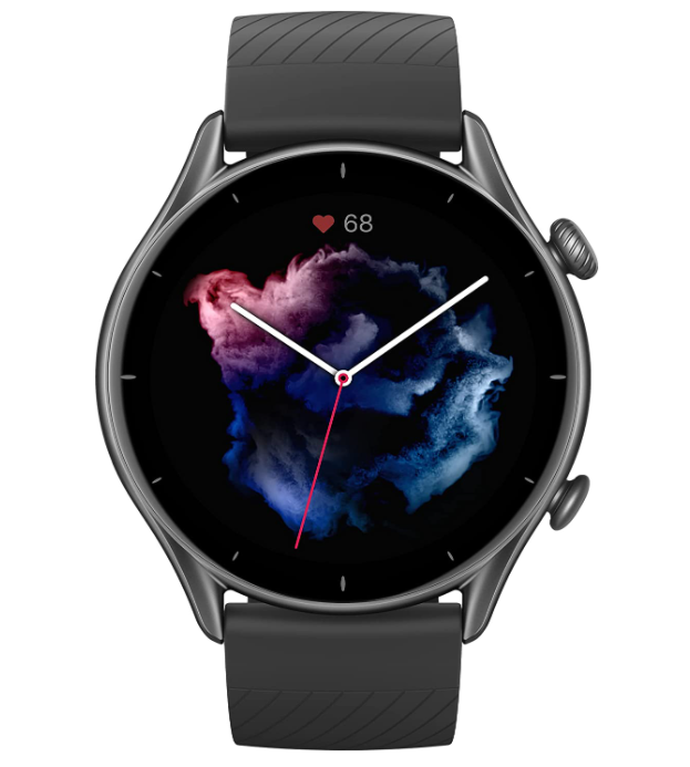 Amazfit GTR 3/Pro Front mit neuer Krone für die Bedienung