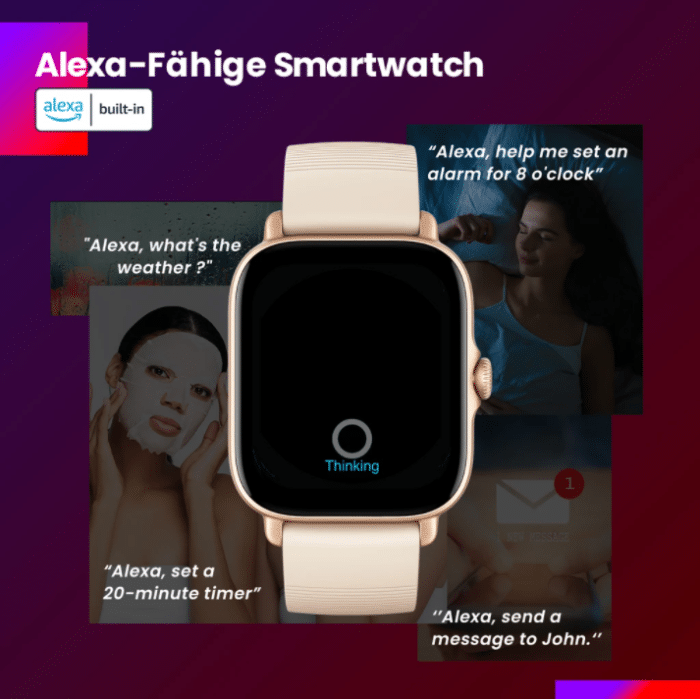 Huami Amazfit GTS 3 Alexa-Fähige Smartwatch