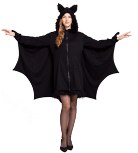 Spooktacular Creations Damen Schwarz Fledermaus