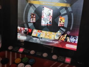 SNK MVSX Arcade Automat Spiele Auswahl im System 