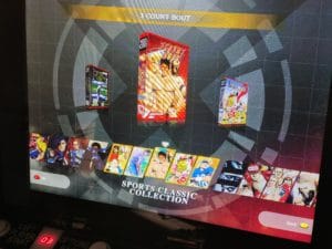 SNK MVSX Arcade Automat Spiele Auswahl im System 