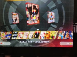 SNK MVSX Arcade Automat Spiele Auswahl im System 