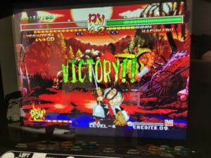 SNK MVSX Arcade Automat Display